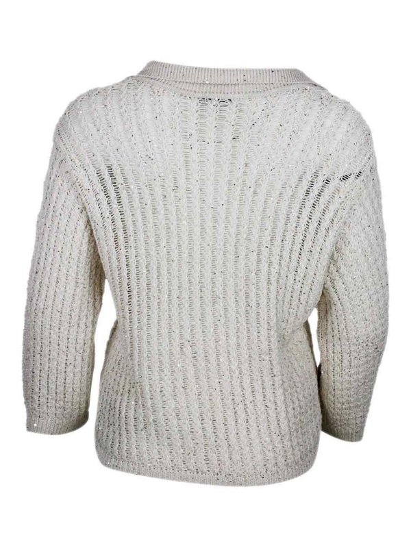 The Best Shops ANTONELLI FIRENZE: Pull col rond - Pull Col Rond - Crème
