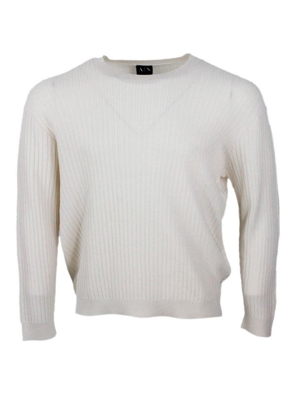 ARMANI EXCHANGE: maglia collo rotondo - Girocollo