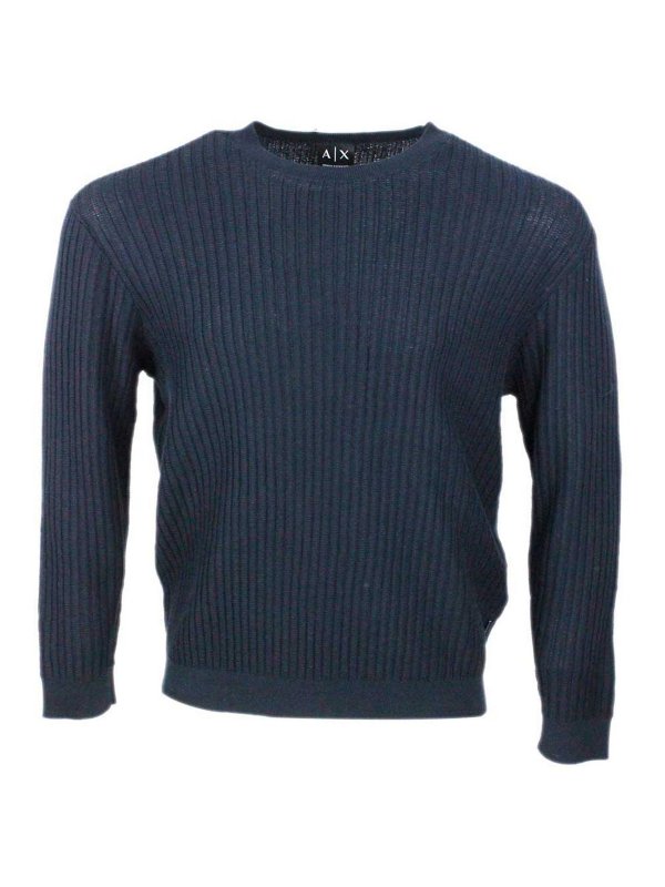 ARMANI EXCHANGE: maglia collo rotondo - Girocollo