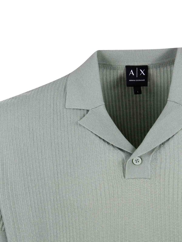ポロシャツ - 緑 shop online: ARMANI EXCHANGE