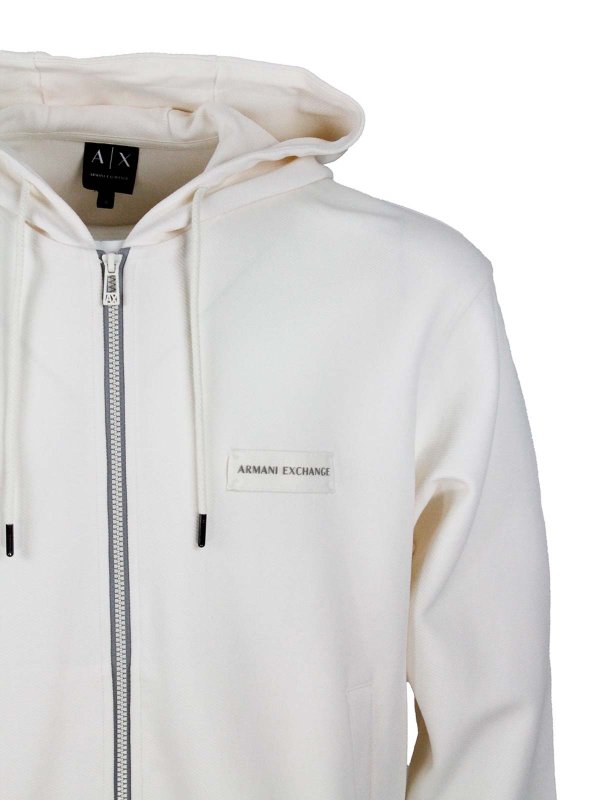 スウェットシャツ/セーター - 白 shop online: ARMANI EXCHANGE