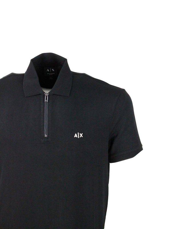 Polo - Noir shop online: ARMANI EXCHANGE