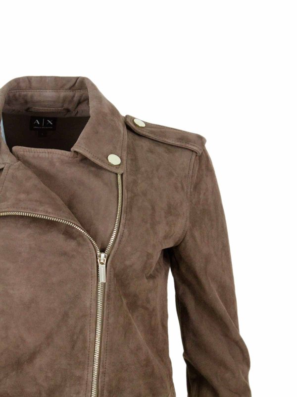 カジュアルジャケット - ブラウン shop online: ARMANI EXCHANGE