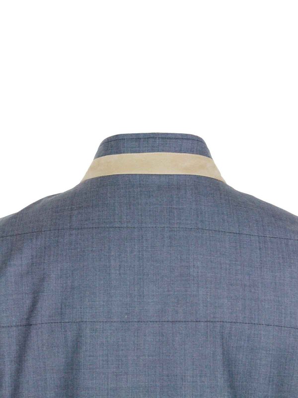 The Best Shops BARBA NAPOLI: Westen - Weste - Hellblau