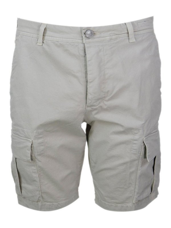 BARBA NAPOLI: Shorts - Short - Argent