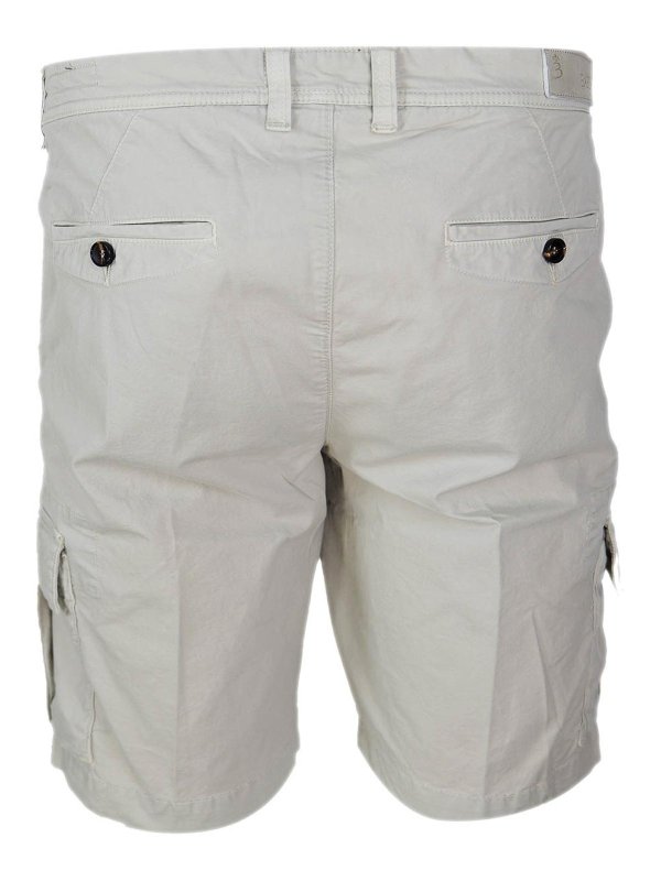 The Best Shops BARBA NAPOLI: Shorts - Short - Argent