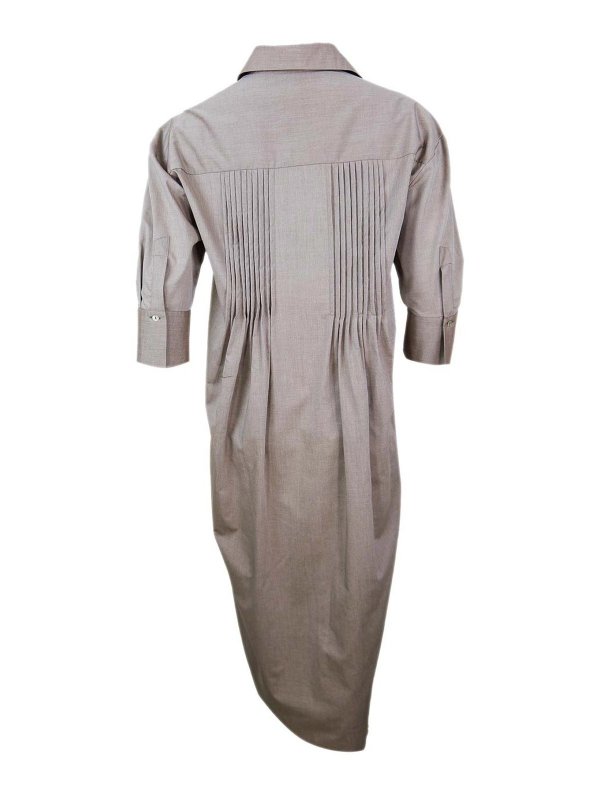 The Best Shops BARBA NAPOLI: ニーレングスドレス - 膝丈ドレス - ブラウン