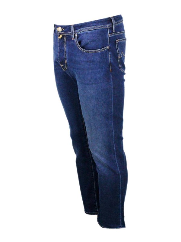 JACOB COHEN: straight leg jeans online - Jeans