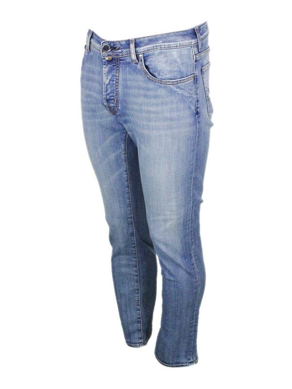 JACOB COHEN: straight leg jeans online - Jeans