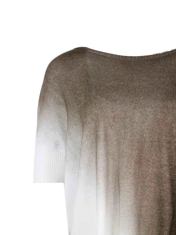 Rundhalspullover - Weiß shop online: PLOUMANAC