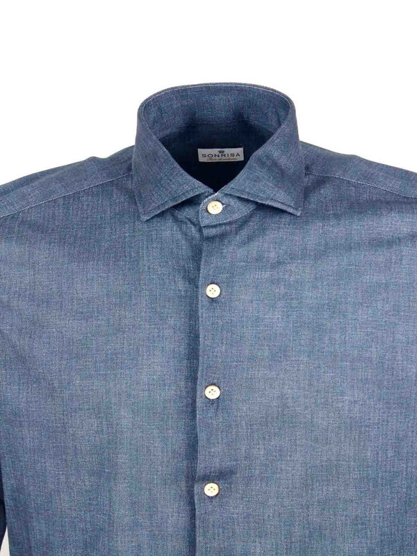 Chemise - Bleu shop online: SONRISA