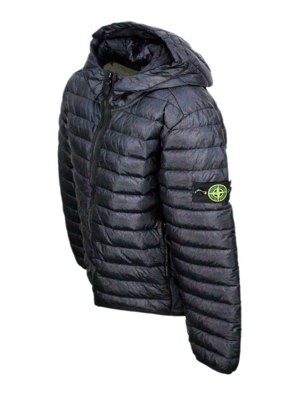 STONE ISLAND: ダウン・ハイテクジャケット online - ダウンジャケット - ブルー