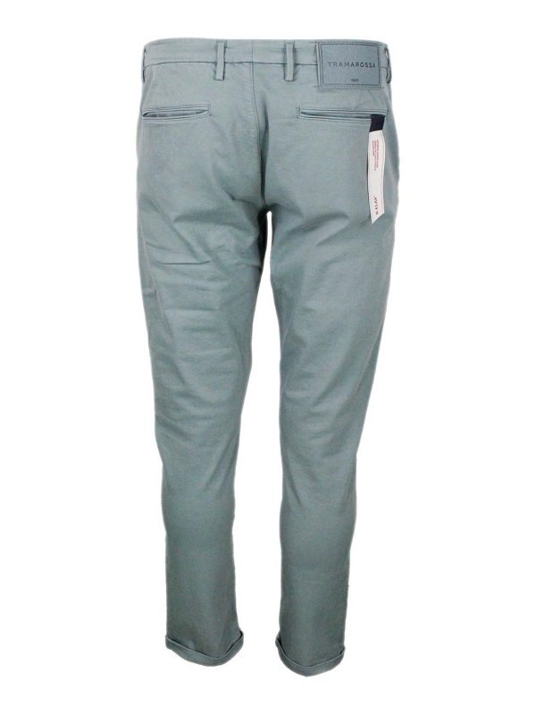 The Best Shops TRAMAROSSA: Casual Hosen - Casual Hose - Hellgrün