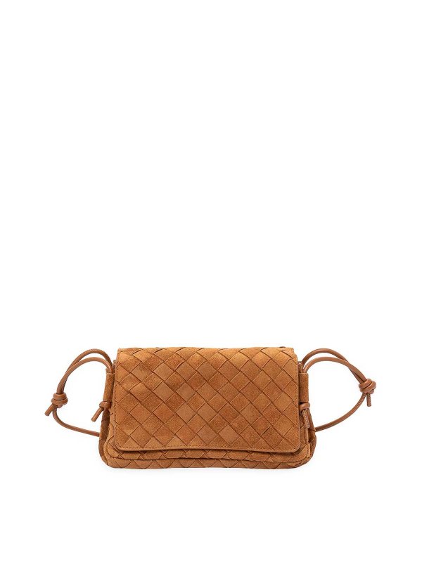 BOTTEGA VENETA: クロスボディバッグ - クロスボディバッグ - イエロー