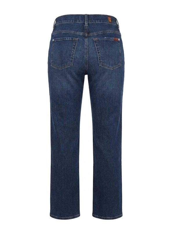 7 FOR ALL MANKIND: ストレートジーンズ online - ストレートジーンズ - ブルー