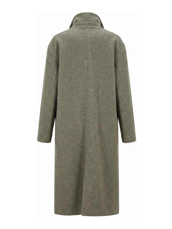 ALBERTA FERRETTI: knee length coats online - Wool Coat