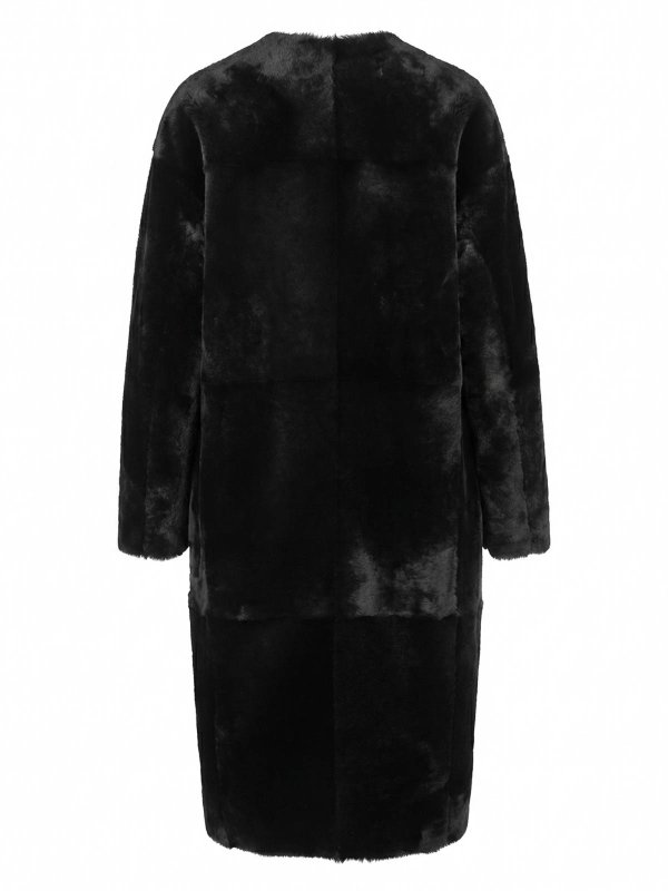 Blancha: cappotti al ginocchio online - Cappotto in shearling