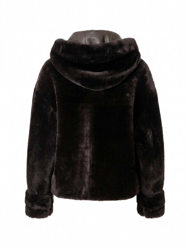 Blancha: Pelz und Shearling online - Pelz - Dunkelbraun