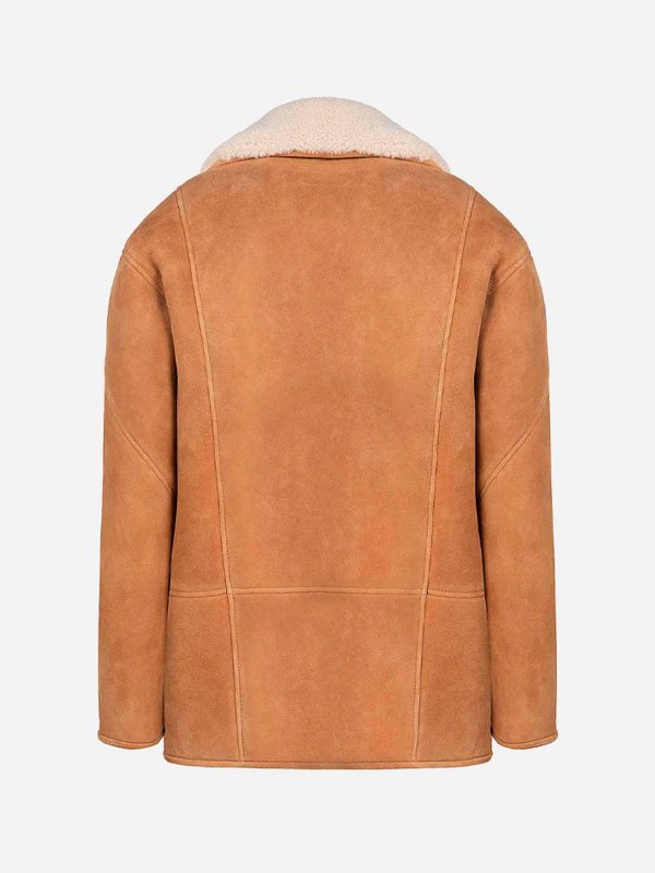 BLAZÉ MILANO: 毛皮＆シアリングコート online - 毛皮/ムートンコート - キャメル