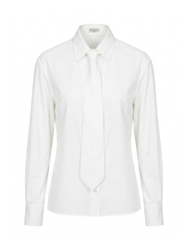 BRUNELLO CUCINELLI: Camisas - Camisa - Blanco