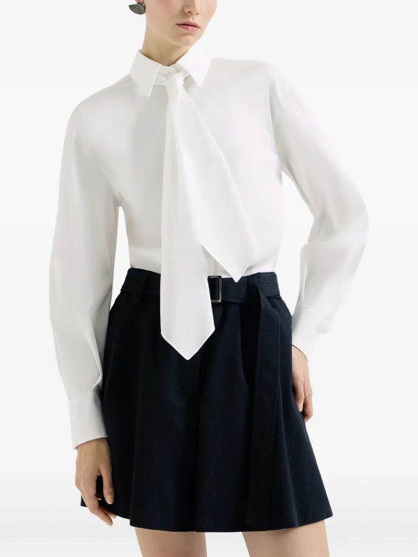 Camisa - Blanco shop online: BRUNELLO CUCINELLI