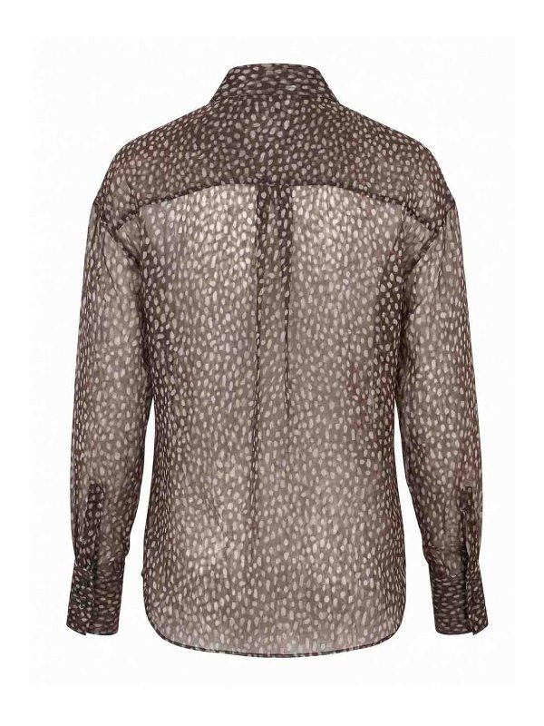 BRUNELLO CUCINELLI: Hemden online - Hemd - Braun