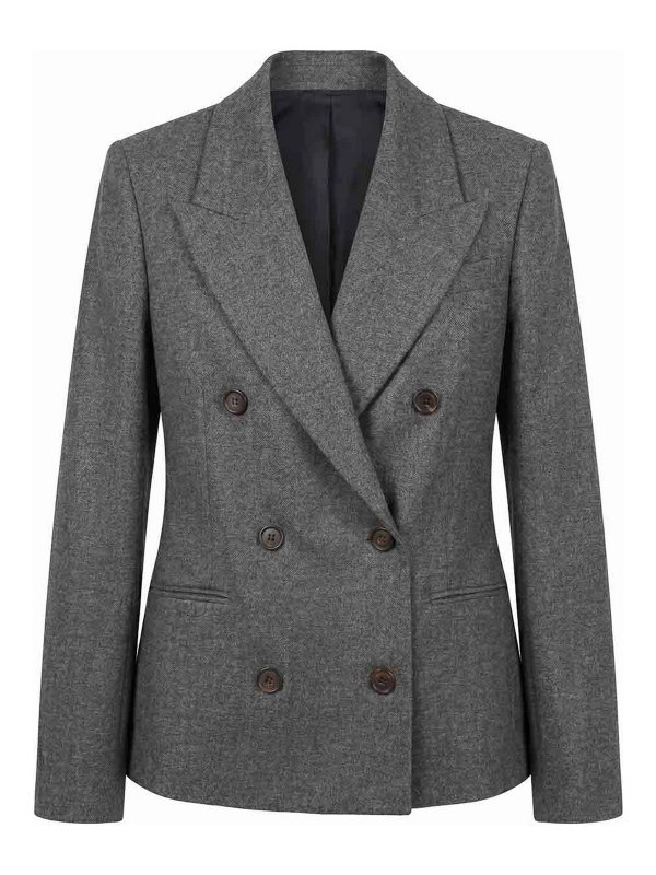 BRUNELLO CUCINELLI: blazers - Suit-Type Jacket