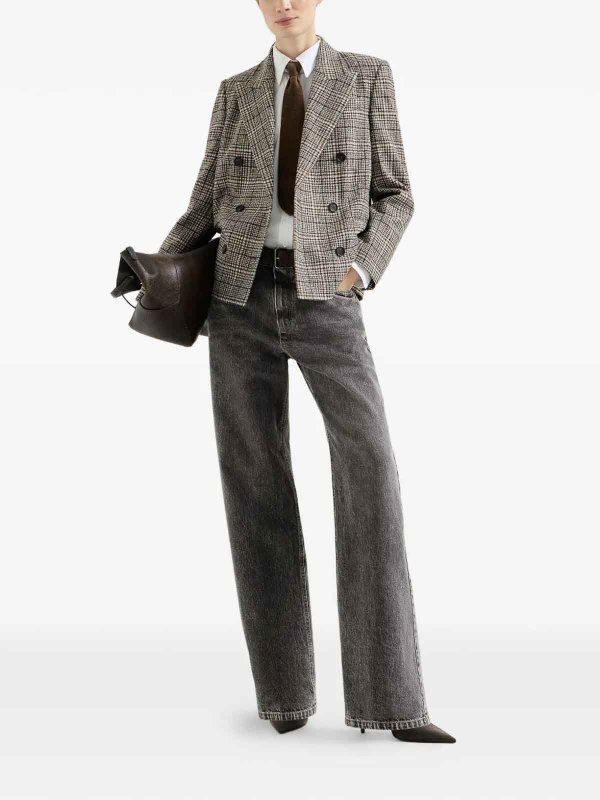 BRUNELLO CUCINELLI: Blazer online - Blazer - Beis
