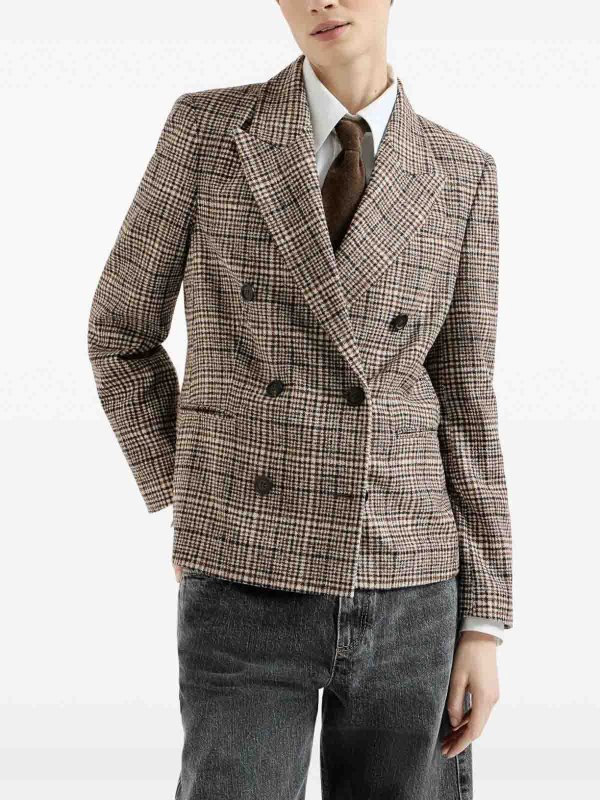 Blazer - Beis shop online: BRUNELLO CUCINELLI