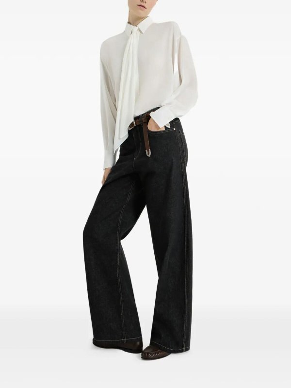 The Best Shops BRUNELLO CUCINELLI: Straight Leg Jeans - Schwarz