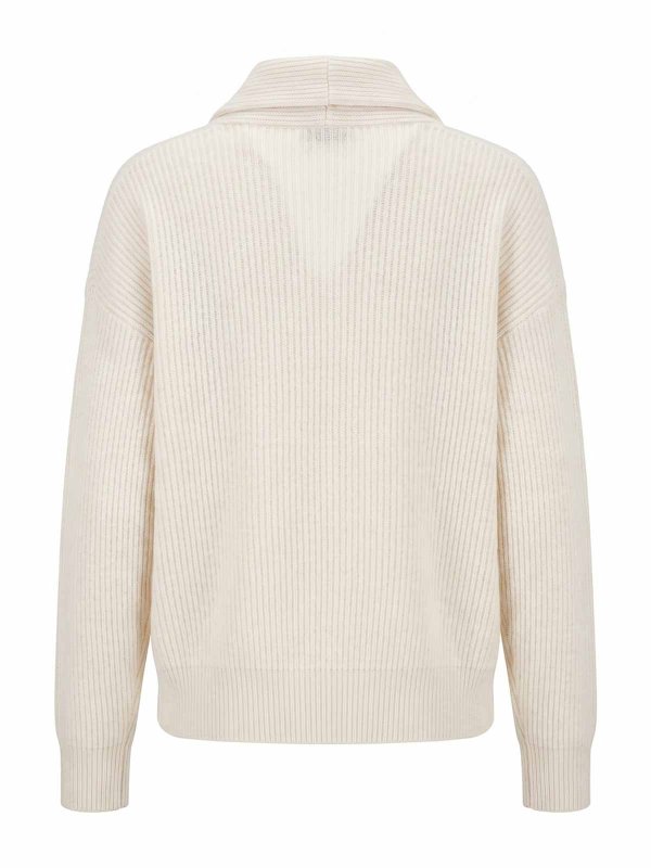 BRUNELLO CUCINELLI: カーディガン online - カーディガン - 白