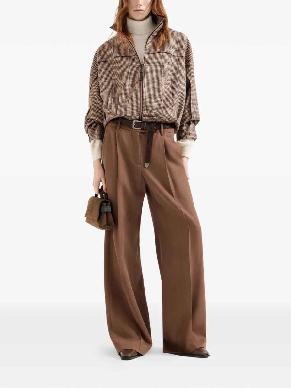 BRUNELLO CUCINELLI: Col roulé & Col polo online - Pull Col Roulé - Blanc