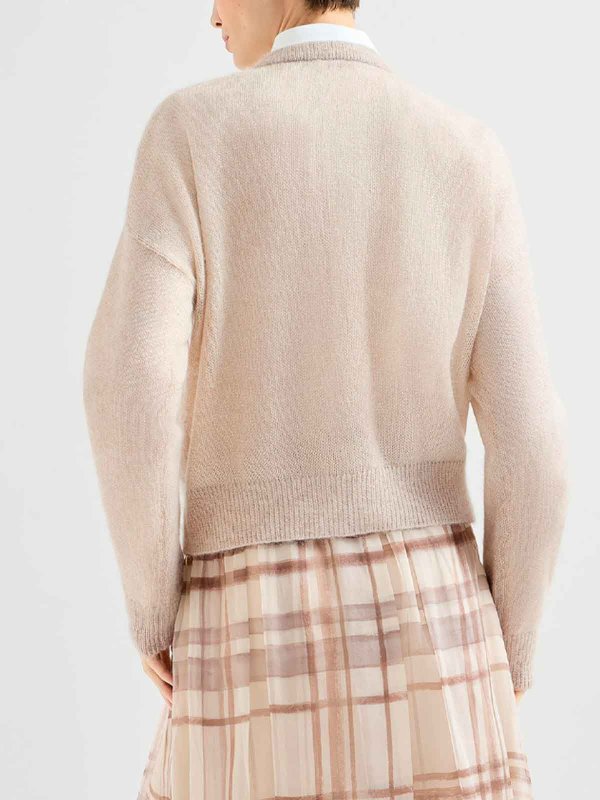 BRUNELLO CUCINELLI: Cardigans online - Cardigan - Weiß