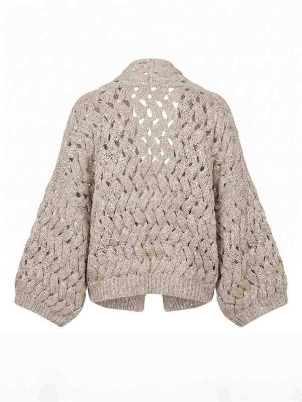 BRUNELLO CUCINELLI: カーディガン online - カーディガン - ピンク