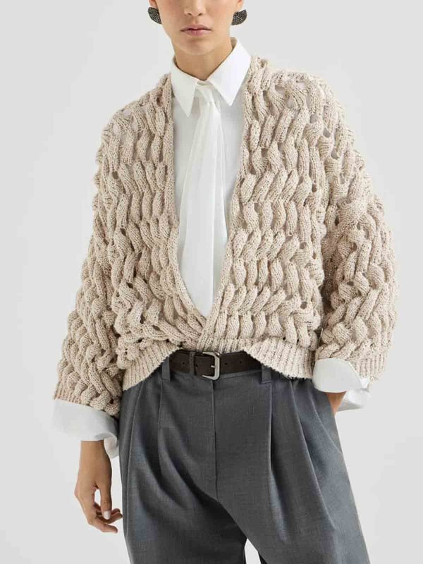 The Best Shops BRUNELLO CUCINELLI: カーディガン - カーディガン - ピンク