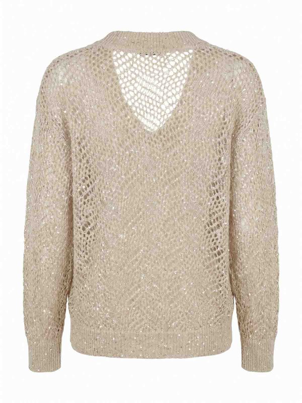 BRUNELLO CUCINELLI: クルーネック online - クルーネック - 白
