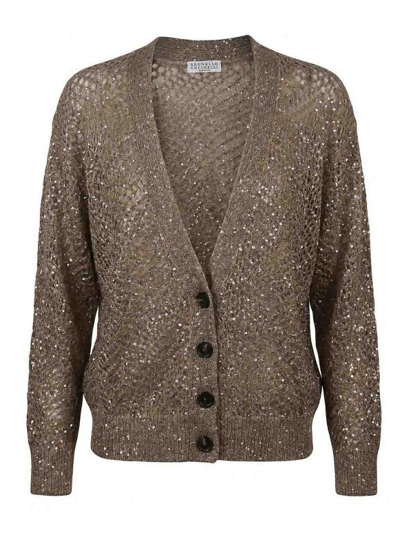 BRUNELLO CUCINELLI: cardigans - Cardigan