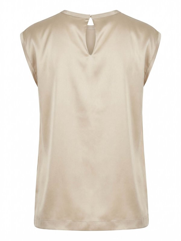 BRUNELLO CUCINELLI: Blouses online - Blouse - Beige Clair