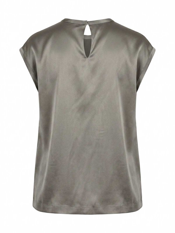 BRUNELLO CUCINELLI: Blouses online - Blouse - Gris