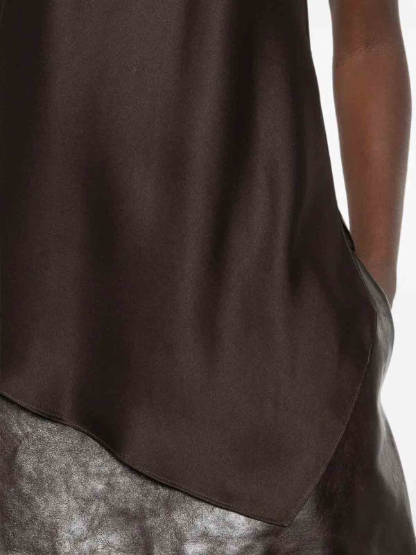 The Best Shops BRUNELLO CUCINELLI: Blouses - Blouse - Marron