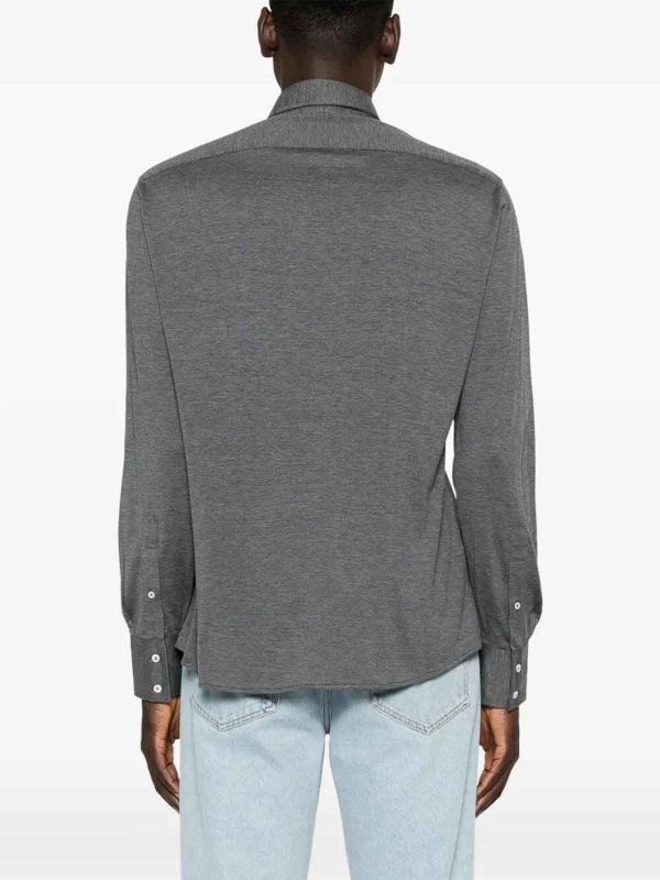 Hemd - Dunkelgrau shop online: BRUNELLO CUCINELLI