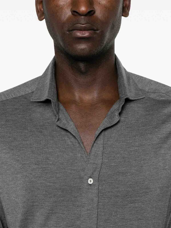 BRUNELLO CUCINELLI buy online Hemd - Dunkelgrau