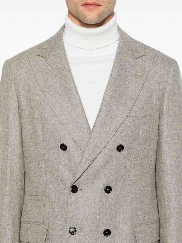 BRUNELLO CUCINELLI: Vestidos de gala online - Traje - Marrón