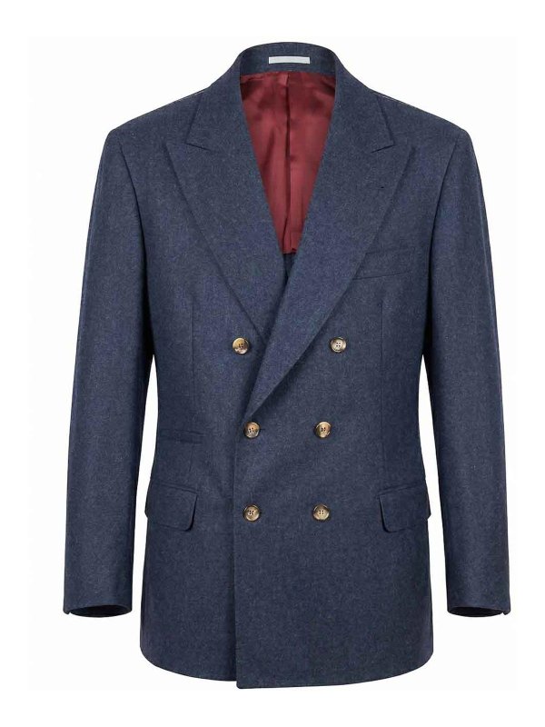 BRUNELLO CUCINELLI: blazers - Blazer