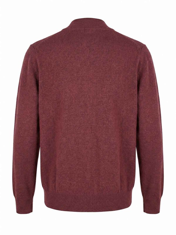 BRUNELLO CUCINELLI: Strickpullover mit Rundhalsausschnitt online - Rundhalspullover - Grau