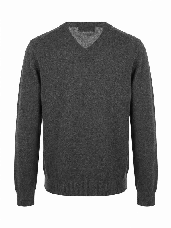 BRUNELLO CUCINELLI: Strickpullover mit Rundhalsausschnitt online - Rundhalspullover - Schwarz
