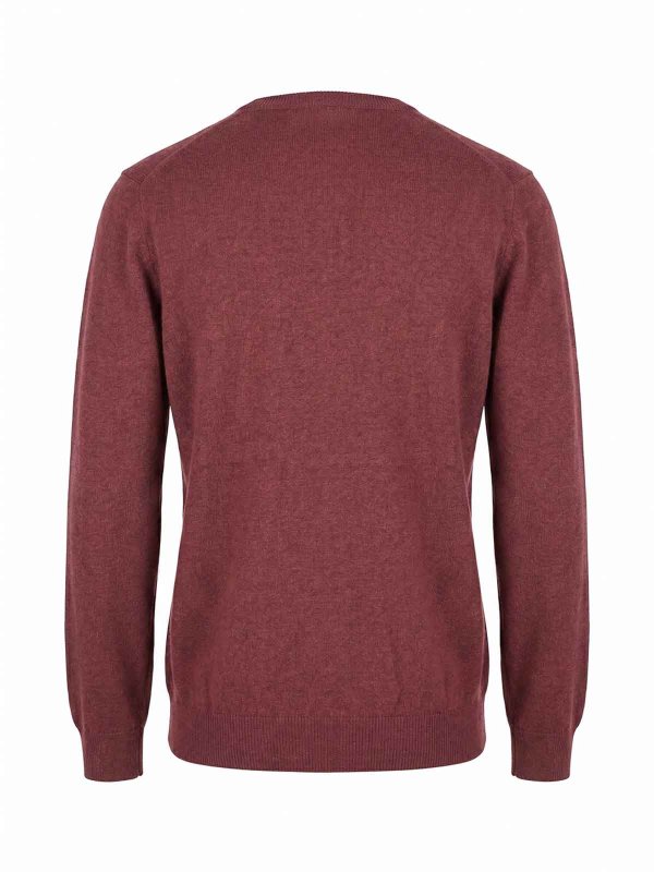 BRUNELLO CUCINELLI: Strickpullover mit Rundhalsausschnitt online - Rundhalspullover - Grau