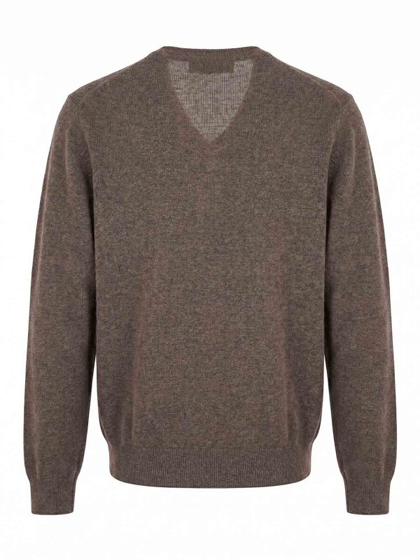 BRUNELLO CUCINELLI: クルーネック online - クルーネック - グレー