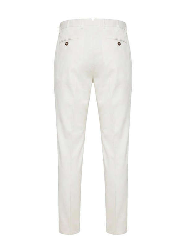 BRUNELLO CUCINELLI: カジュアルトラウザー online - カジュアルパンツ - 白