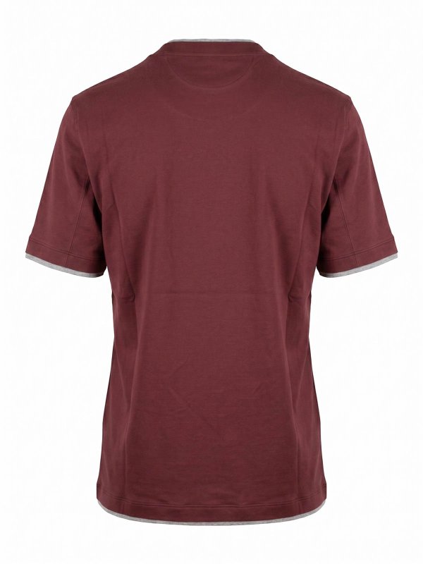 BRUNELLO CUCINELLI: T-shirts online - T-Shirt - Schwarz